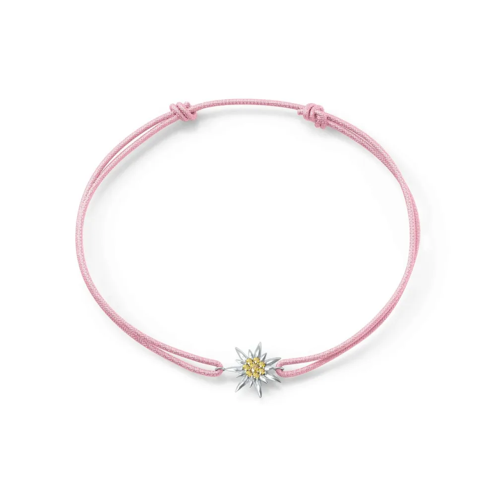 Edelweiss Armband mit Anhänger JS.0208.C