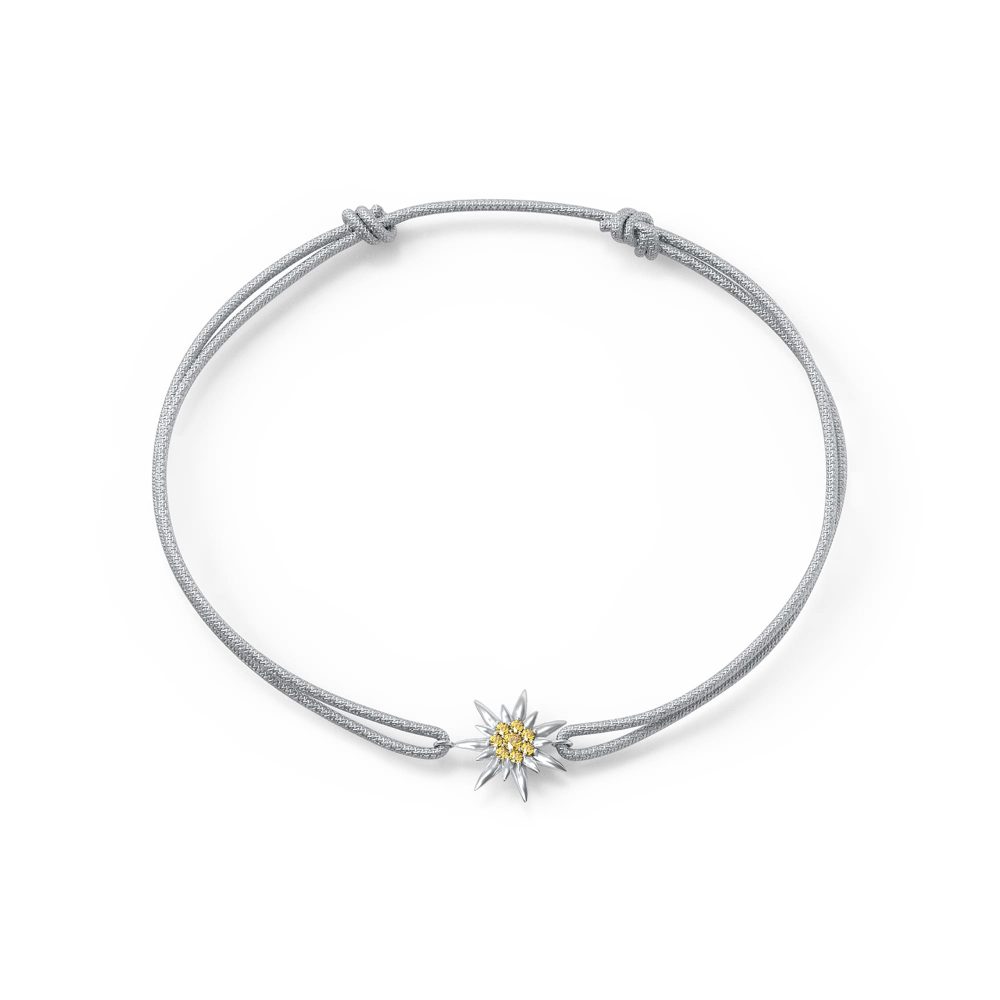 Edelweiss Armband mit Anhänger JS.0208.D