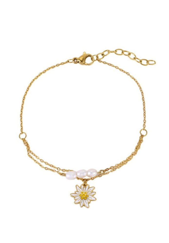 Edelweiss Armband mit Anhänger JS.0234.A