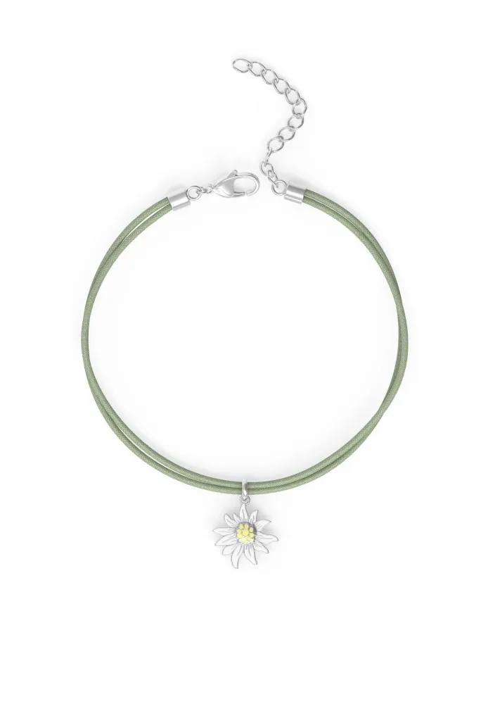 Edelweiss Armband mit Anhänger JS.0227.B