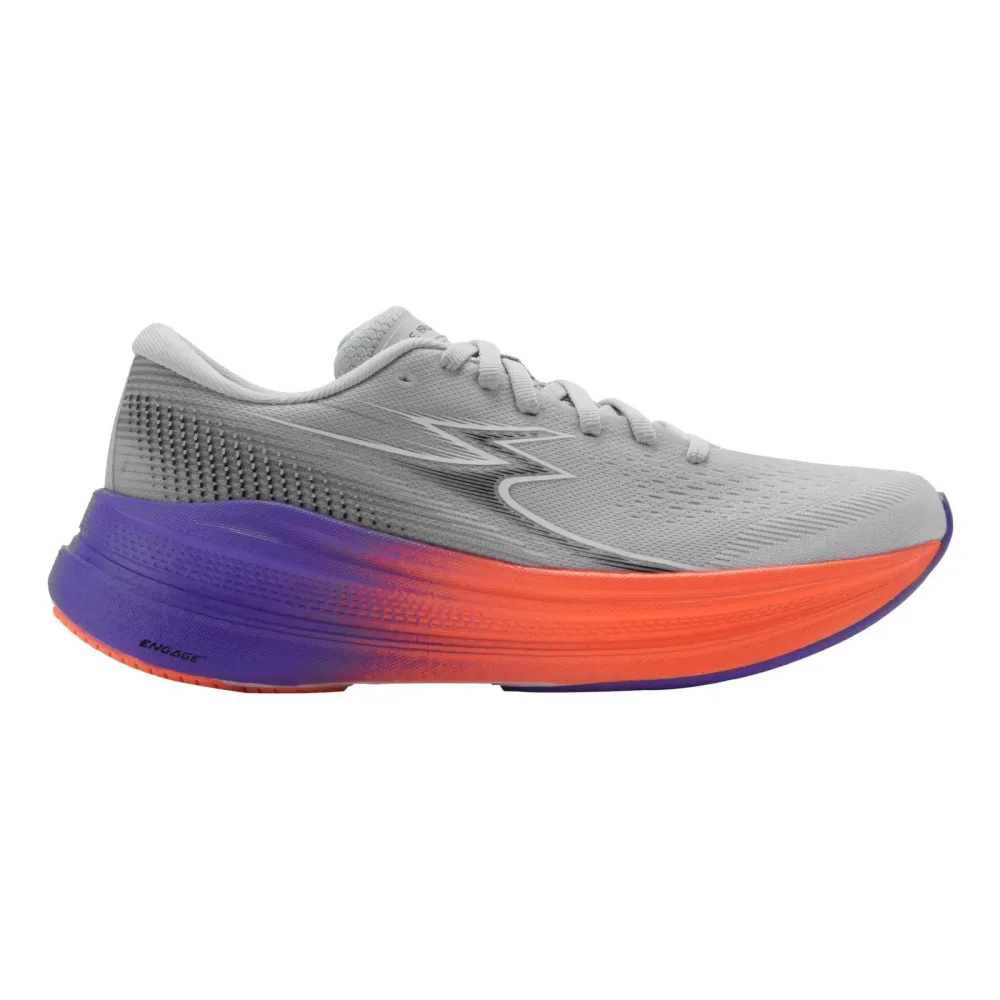 361° Centauri 3 Neutralschuh Damen-grau, orange