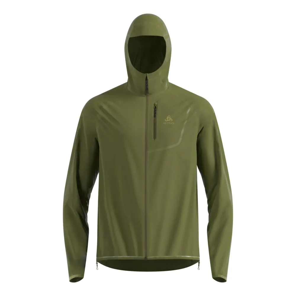 Odlo Zeroweight Dual Dry Waterproof Laufjacke für Herren - Trail Running, Running - , M