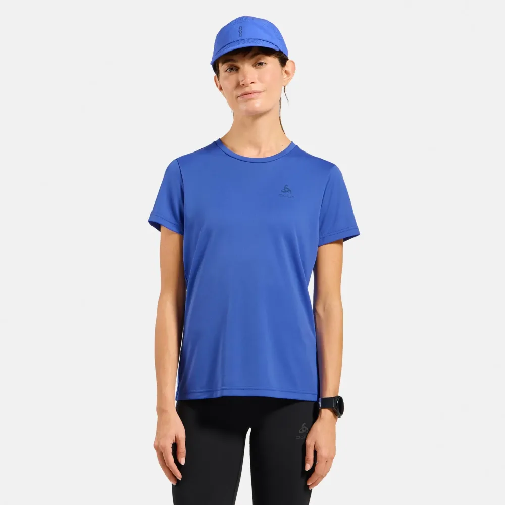 Odlo Essential Laufshirt Damen-blau