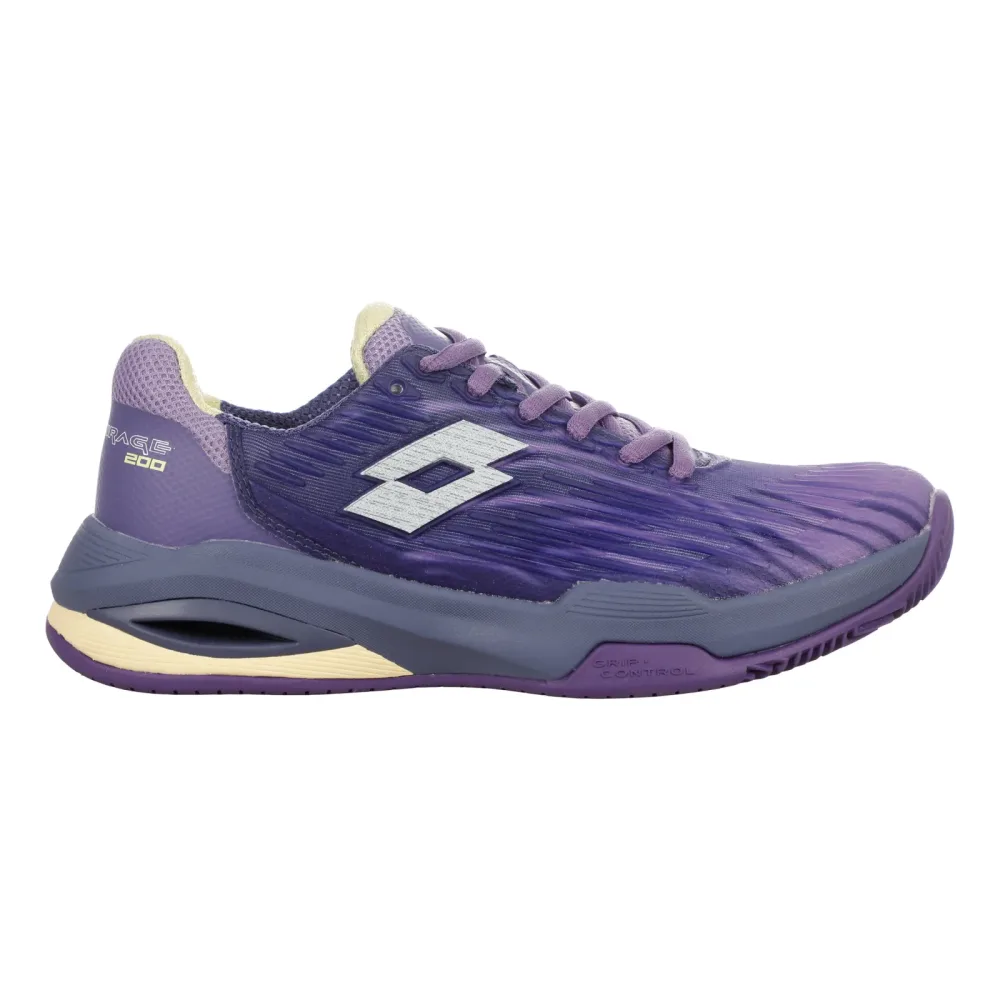 Lotto Mirage 200 CLY Sandplatzschuh Damen - lila, weiß
