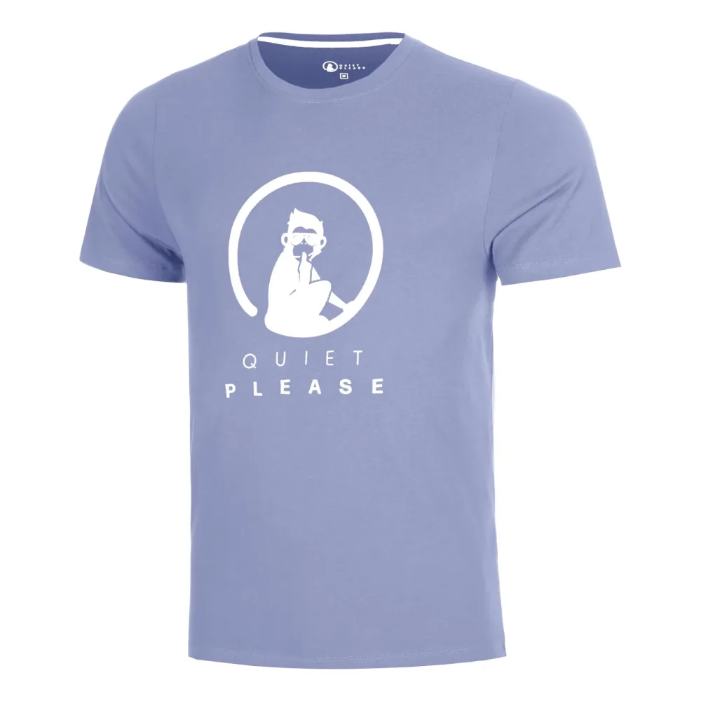 Quiet Please Glow Training T - Shirt Herren