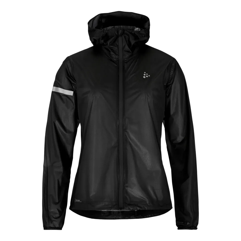 Craft Pro Hydro Lightweight Laufjacke Damen - schwarz, schwarz