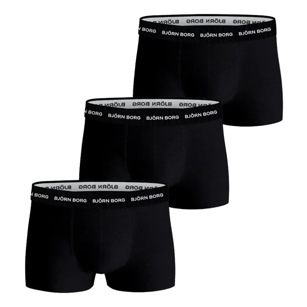 Björn Borg Cotton Stretch Trunk Boxer Short 3er Pack Herren