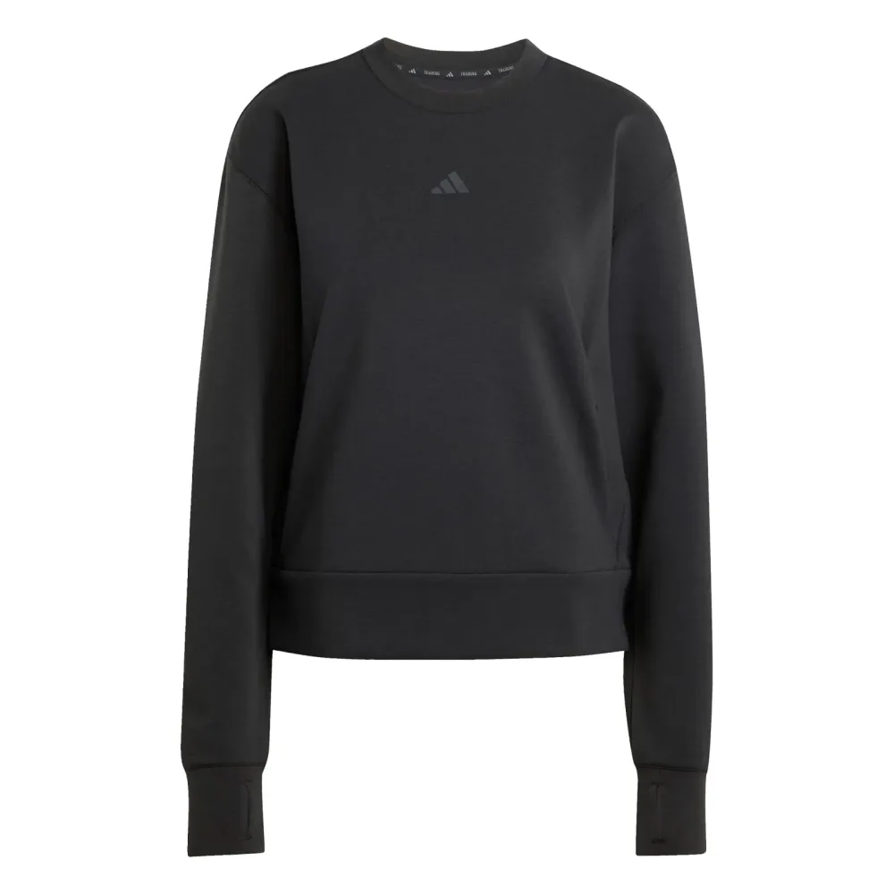 adidas Damen D4T Workout Warm Up Pullover