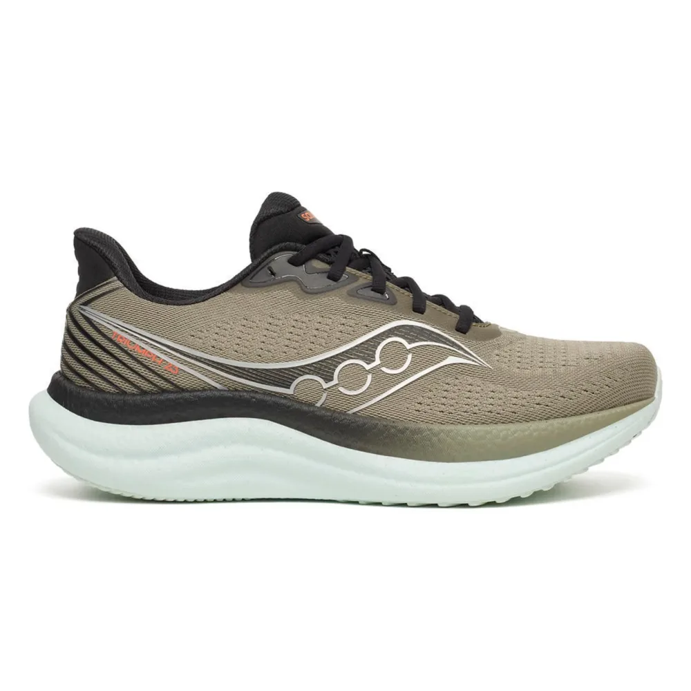 Saucony Triumph 23 Neutralschuh Herren-khaki, schwarz