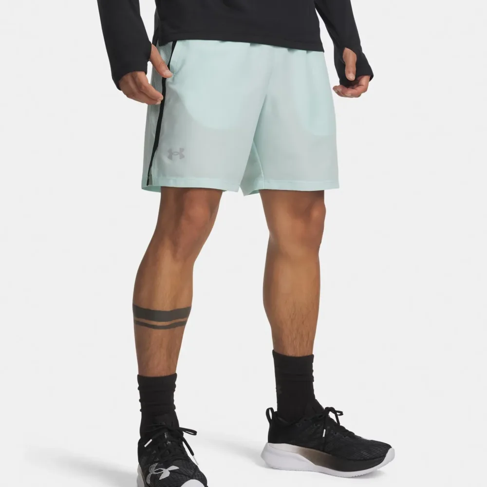Under Armour Launch 7in  Laufshorts Herren - mint, schwarz