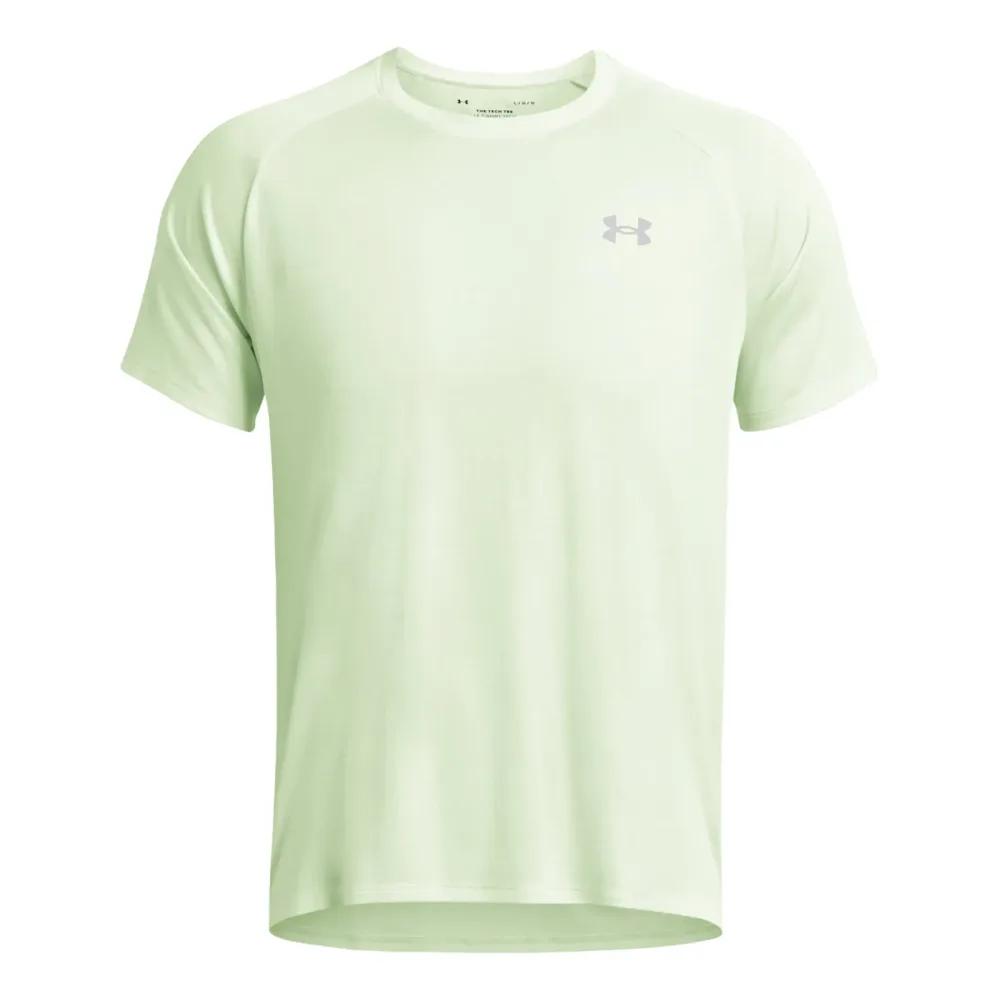 Under Armour Tech Textured T - Shirt Herren grün, grau