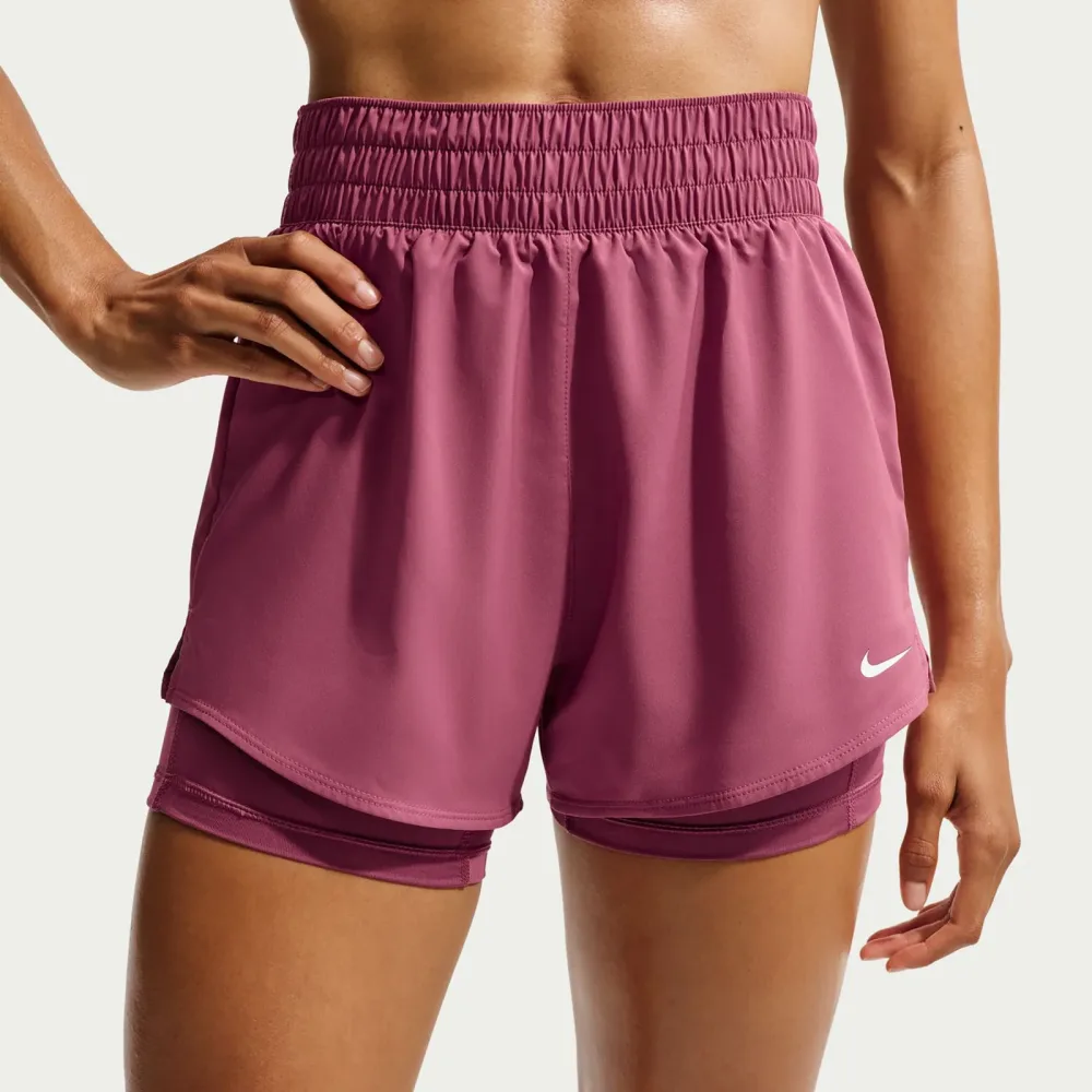 Nike Dri - Fit One High Rise 2in1 3in Shorts Damen