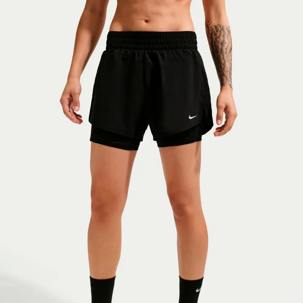 Nike Dri - Fit One High Rise 2in1 3in Shorts Damen