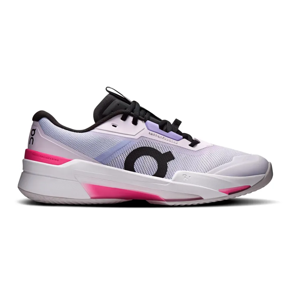 On THE ROGER Pro Fire Sandplatzschuh Herren - flieder, pink