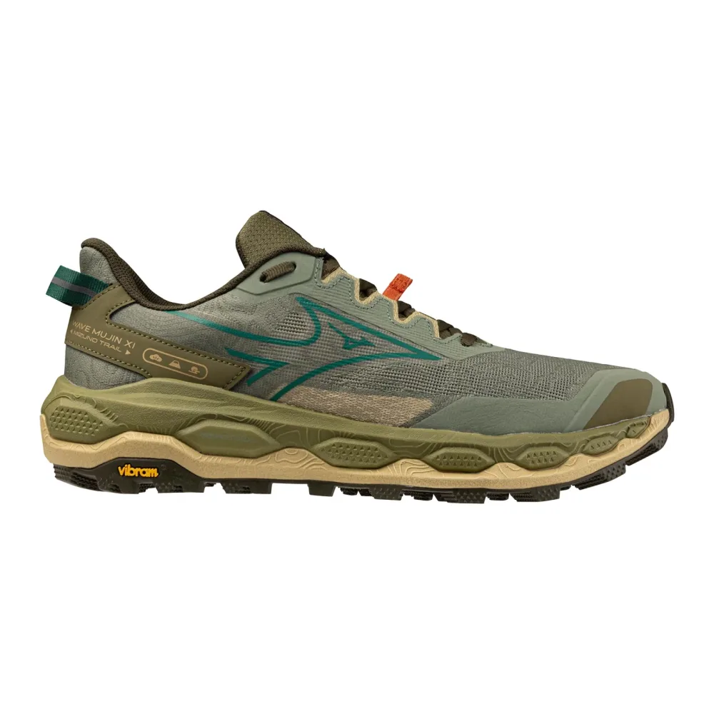 Mizuno Wave Mujin 11  Trailschuh Herren - oliv, braun