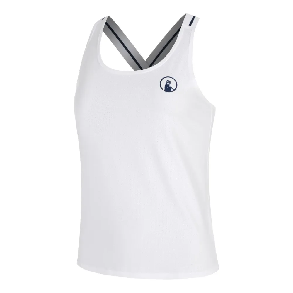 Quiet Please Serve & Volley Tank - Top Damen weiß