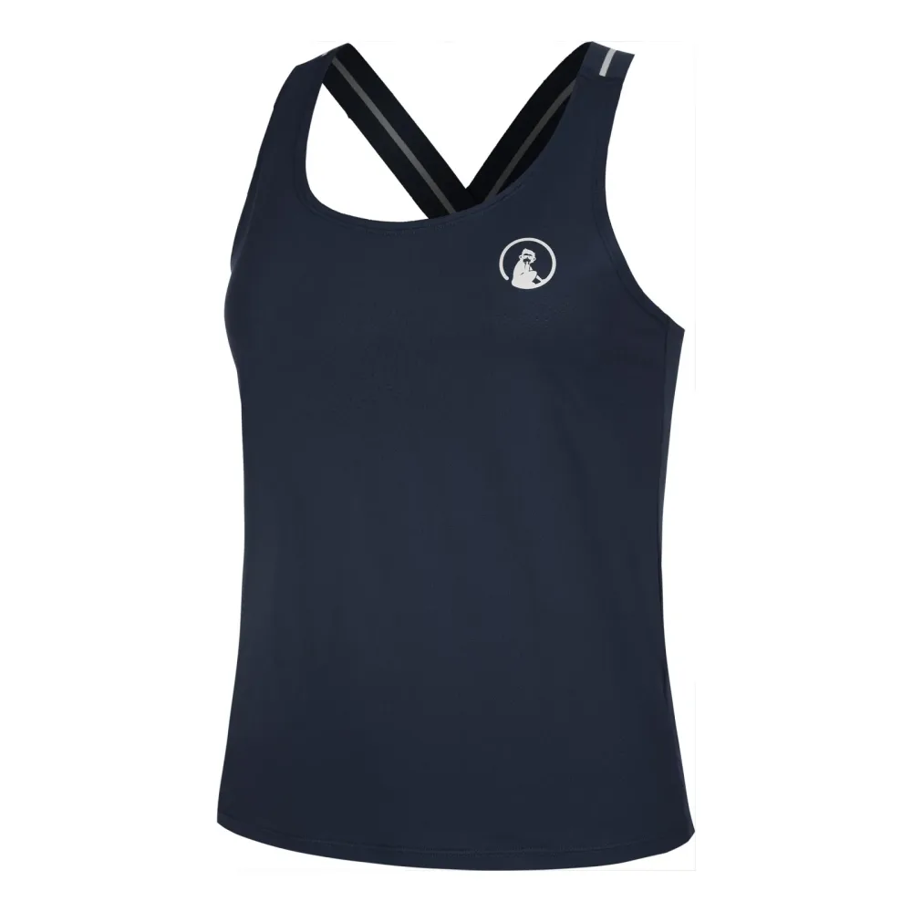 Quiet Please Serve & Volley Tank-Top Damen-dunkelblau