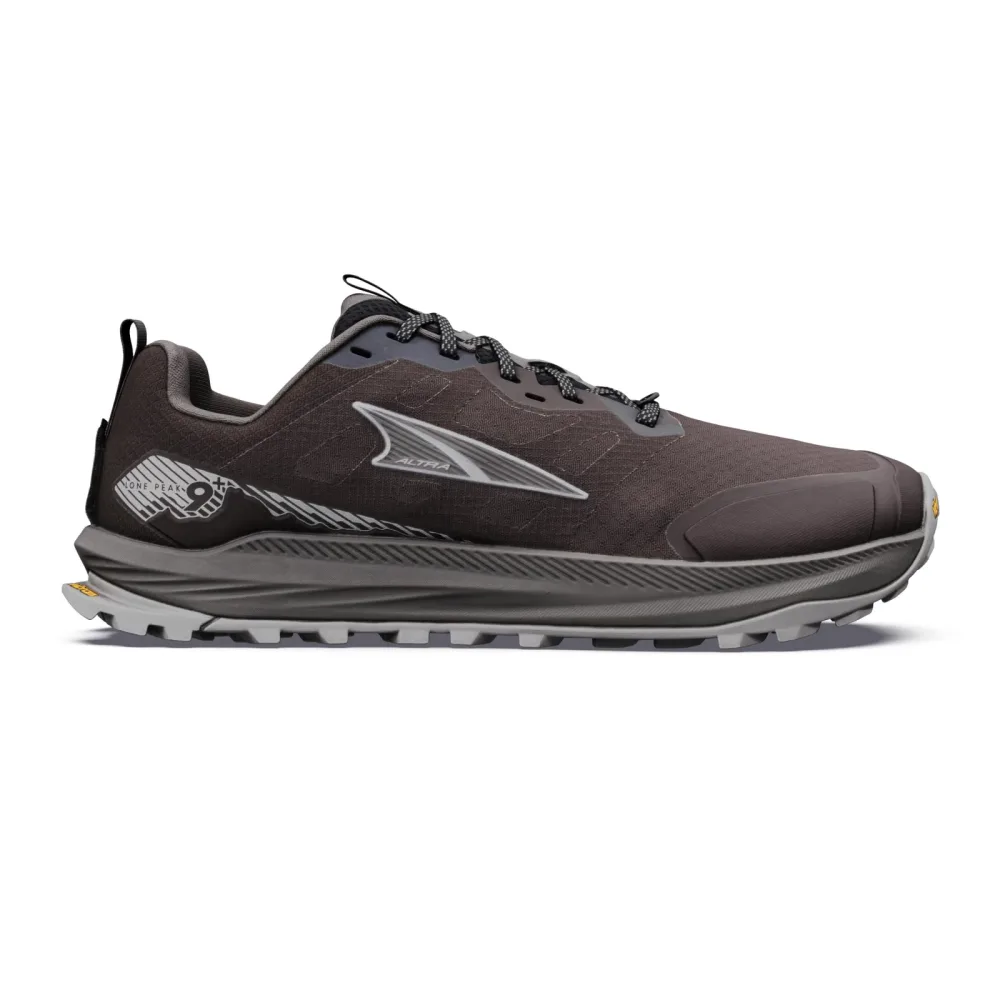 Altra Lone Peak 9+ Trailschuh Herren - schwarz, grau