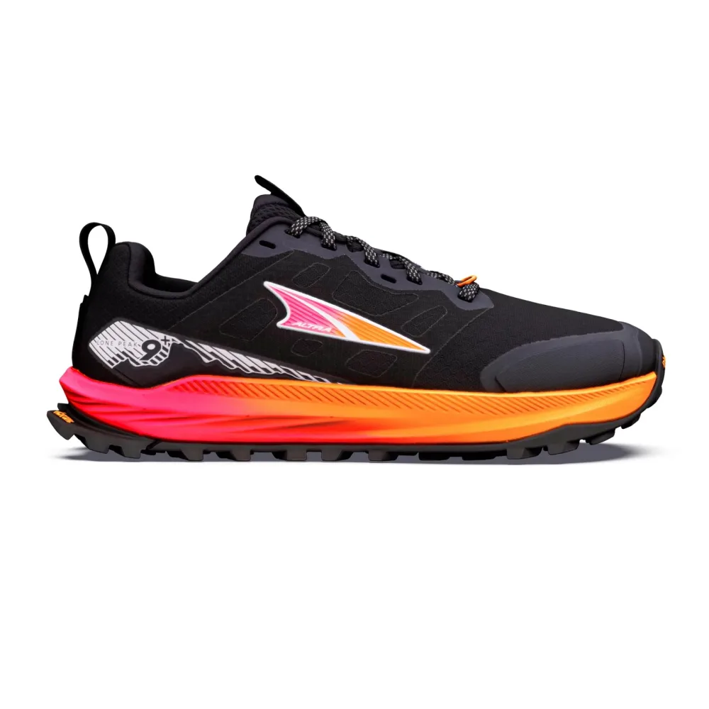 Altra Lone Peak 9+ Trailschuh Damen - schwarz, pink