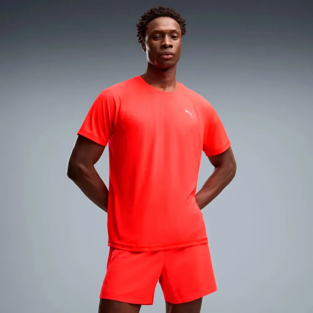 Puma Velocity  Laufshirt Herren - rot