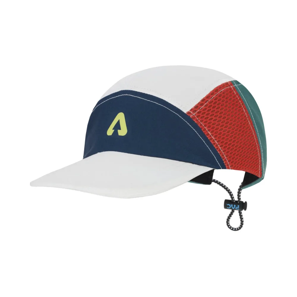 P.A.C. Nefun Run Cap Unisex-weiß, mehrfarbig