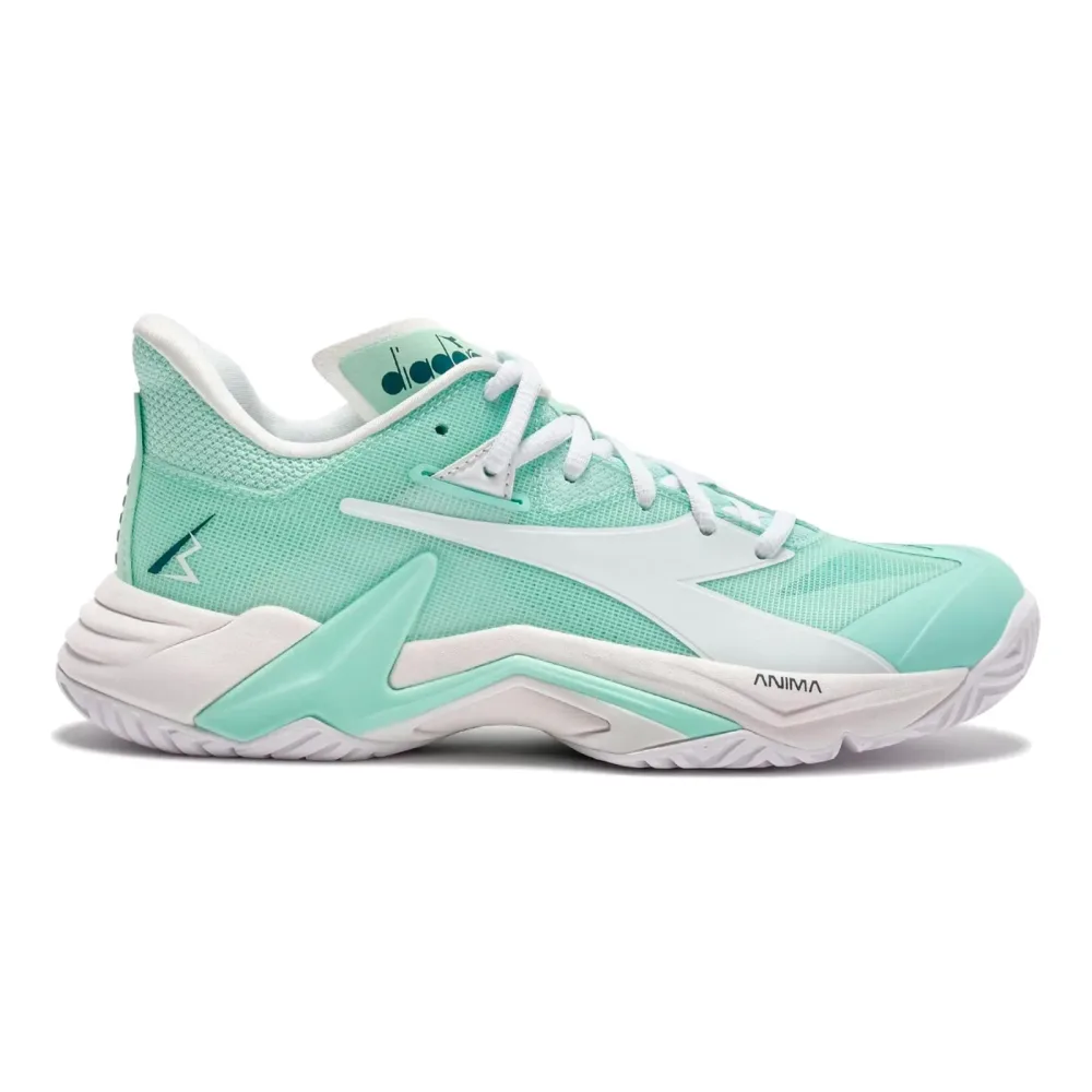 Diadora B.Icon 3 Allcourtschuh Damen - grün, weiß