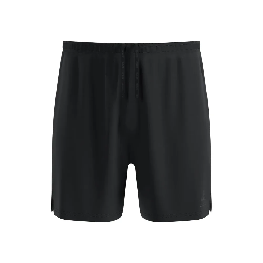 Odlo Essential 6 Inch Laufshorts mit Innenhose für Herren - Training, Running - schwarz, M