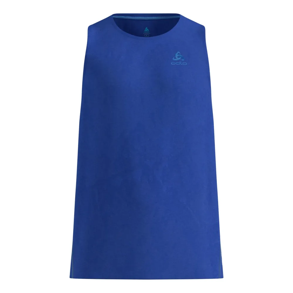 Odlo Zeroweight Engineered Chill-Tec Lauf-Tank für Herren - Training, Running - blau, M