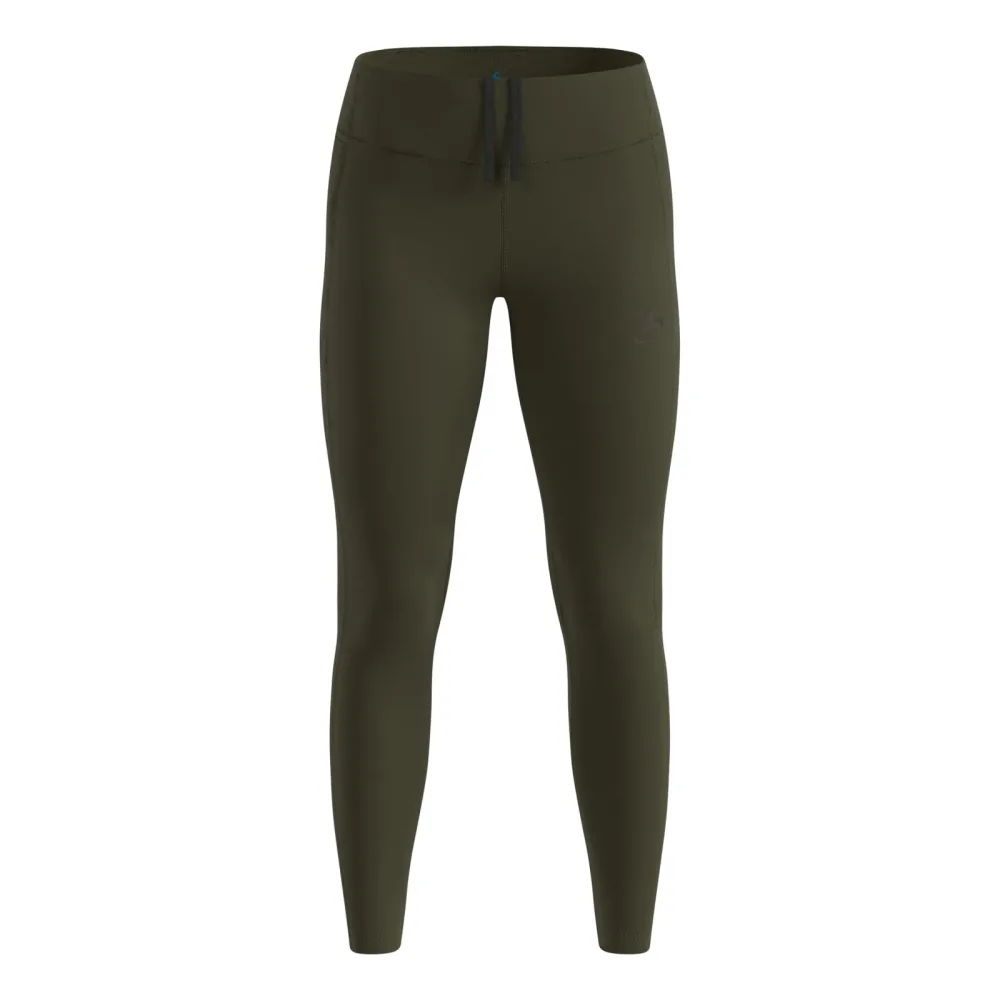 Odlo Essential Lauftights für Damen - Training, Running - grün, XS