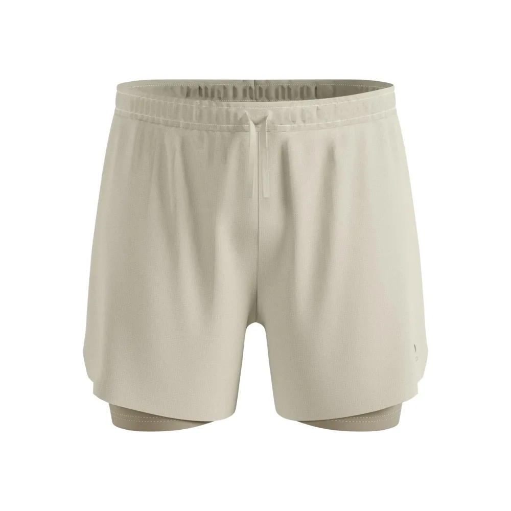 Odlo Zeroweight 5 Inch 2-In-1 Laufshorts für Herren - Training, Running - grau, S