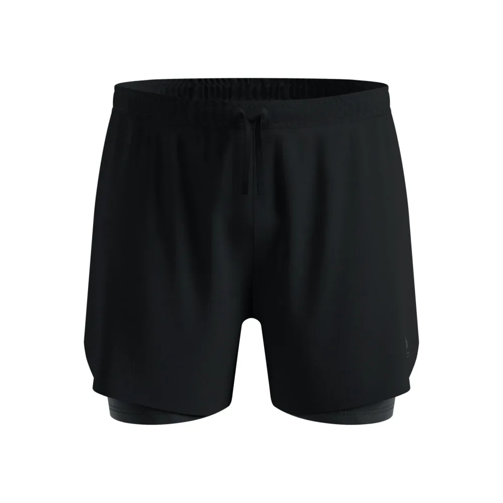 Odlo Herren Zeroweight Print 2-in-1 Shorts