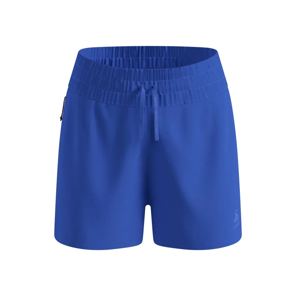Odlo Zeroweight 3 Inch Print 2-In-1 Laufshorts für Damen - Training, Running - blau, S