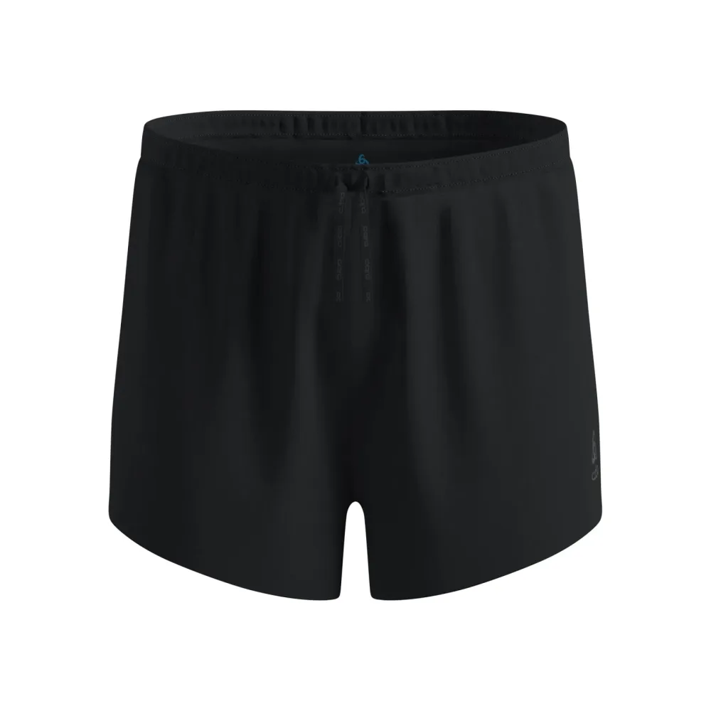 Odlo Zeroweight 3 Inch Lauf-Split-Shorts für Herren - Training, Running - schwarz, XL