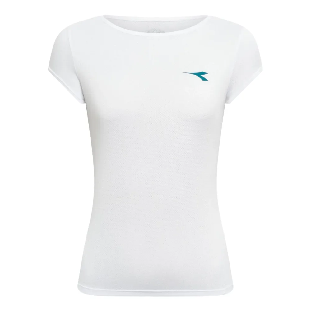 Diadora Court T - Shirt Damen weiß