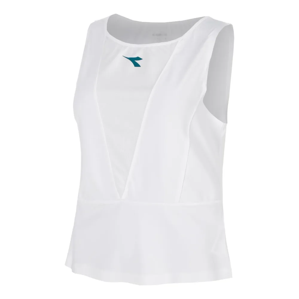 Diadora Match Tank - Top Damen weiß
