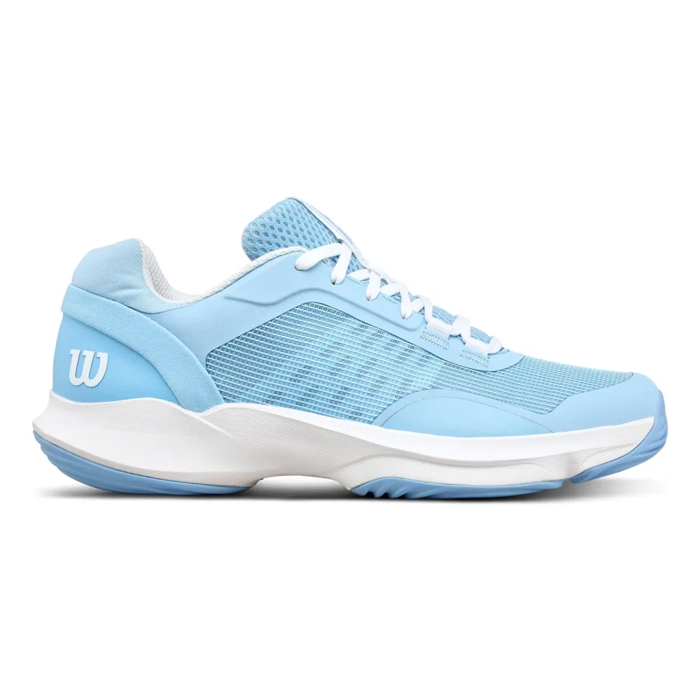 Wilson Hurakn Pro V2 Padelschuh Damen - blau, weiß
