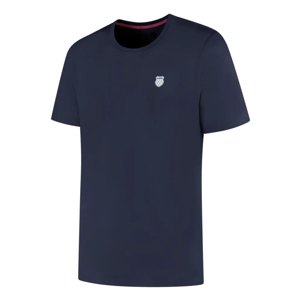 K-Swiss Hypercourt Basic T-Shirt Herren - dunkelblau