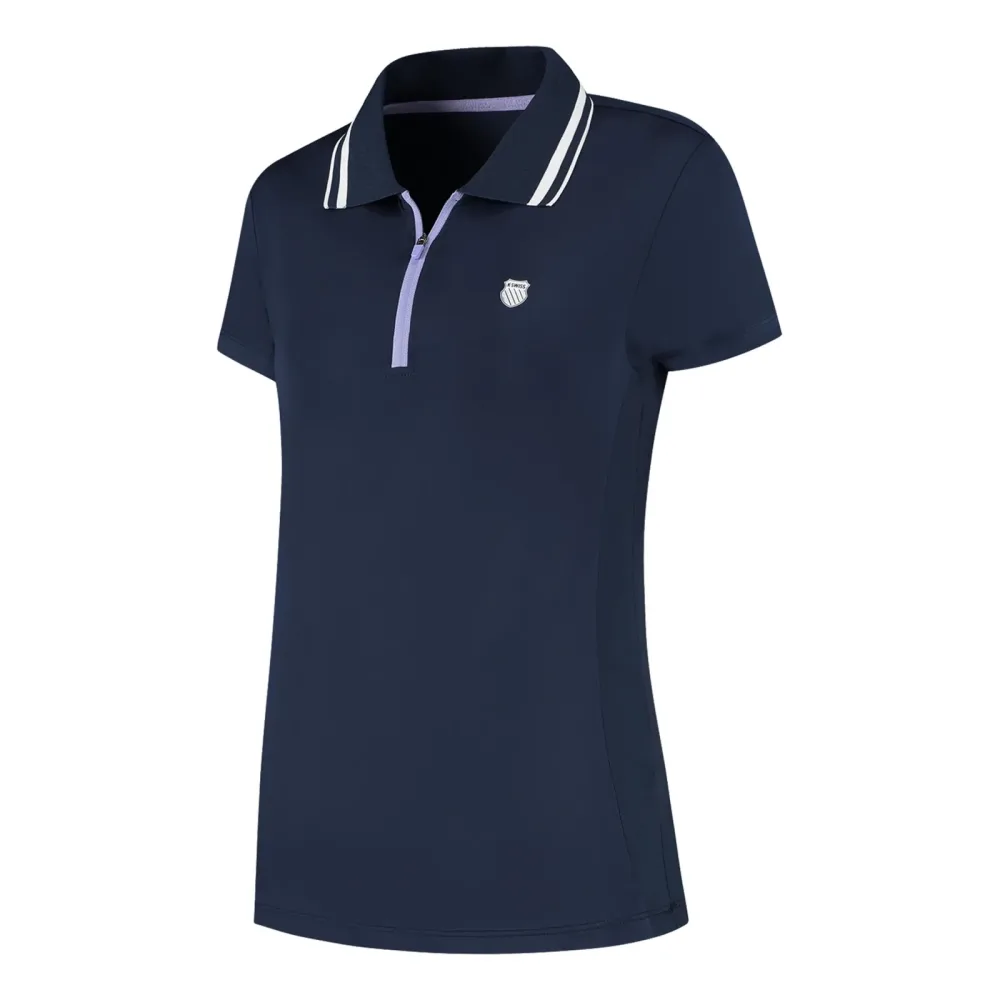 K-Swiss Hypercourt Polo Damen - dunkelblau