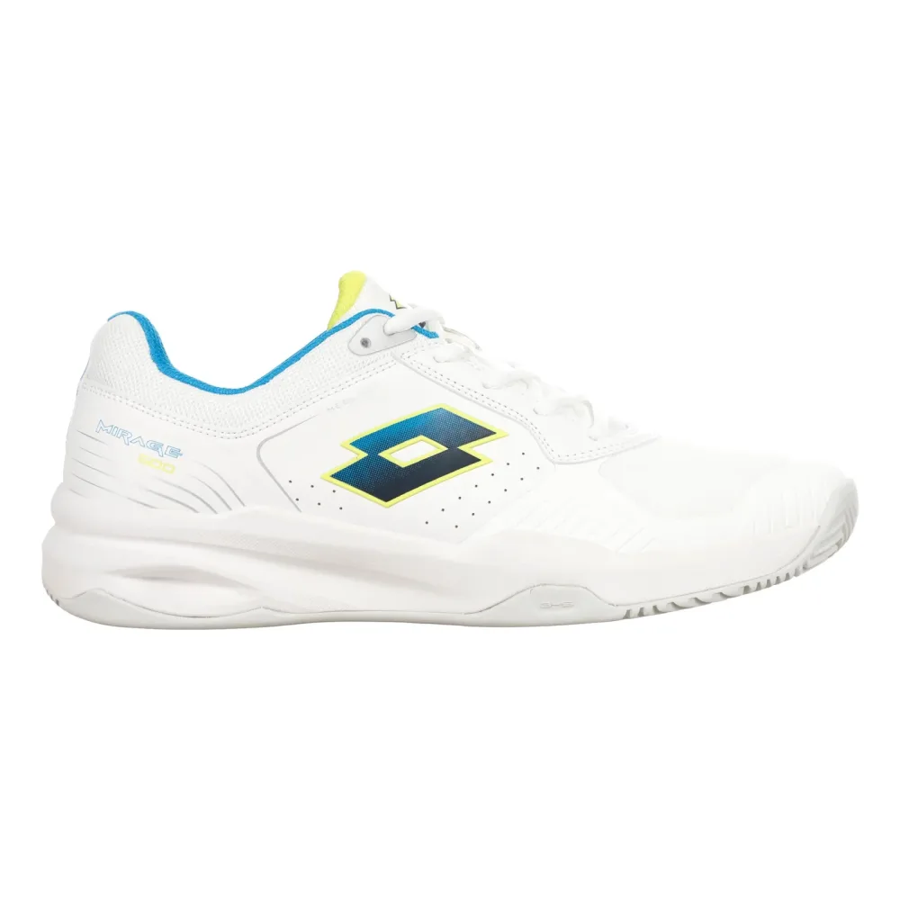 Lotto Mirage 600 CLY Sandplatzschuh Herren - weiß, türkis