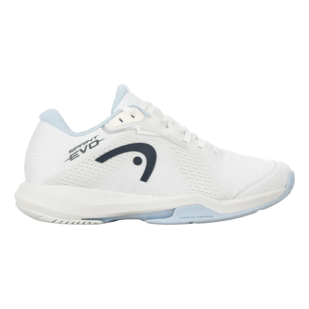 HEAD Sprint EVO Allcourtschuh Damen - weiß, hellblau