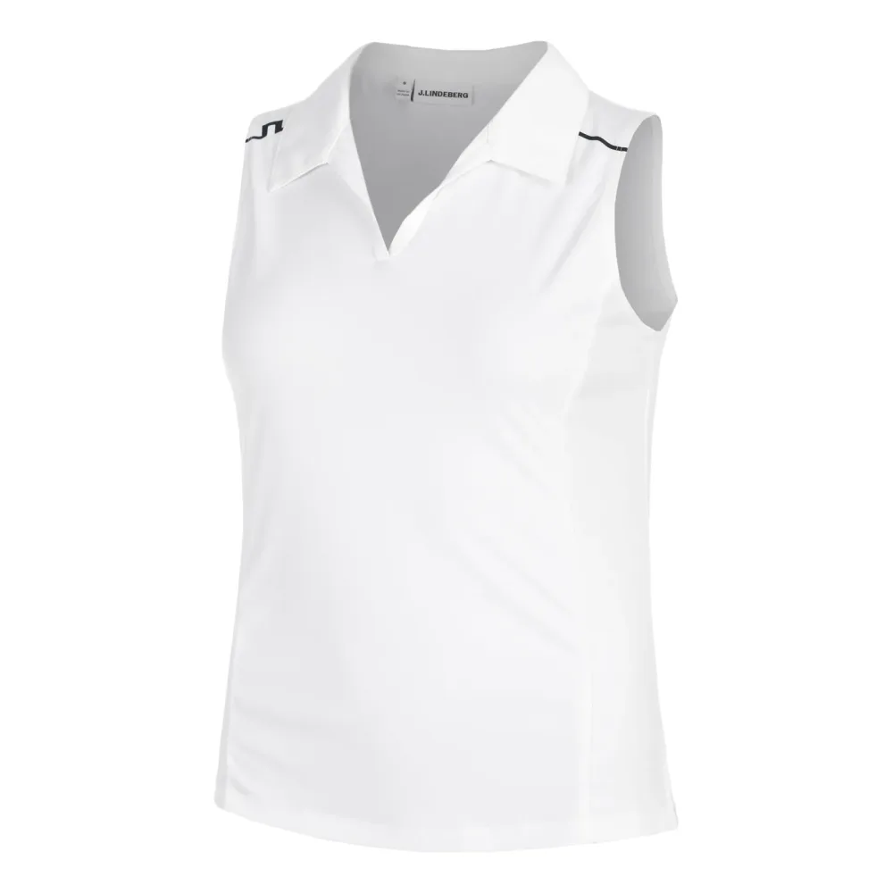JLindeberg Leah Polo Damen - weiß