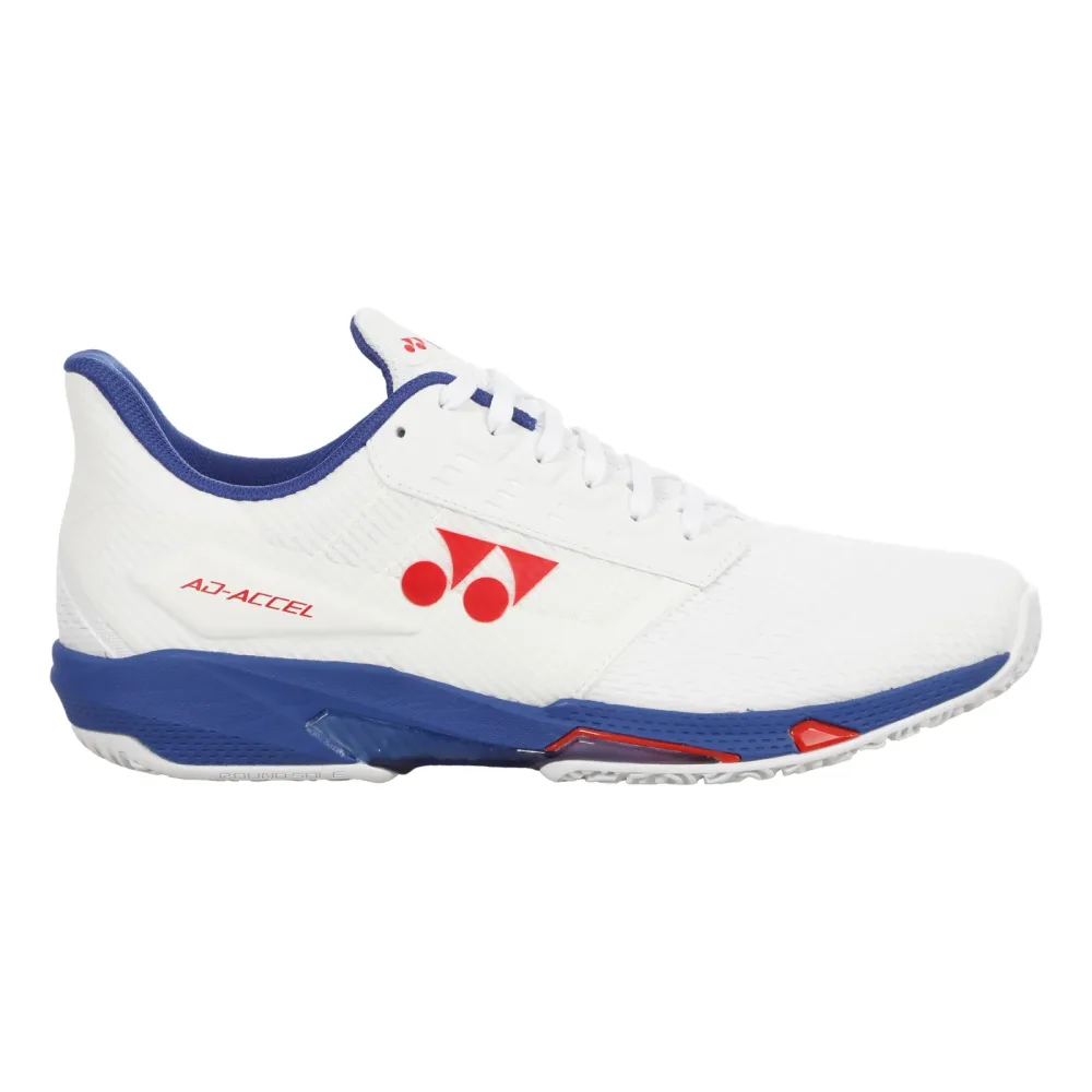 Yonex AD - Accel Wide CLY Sandplatzschuh Herren weiß, flieder