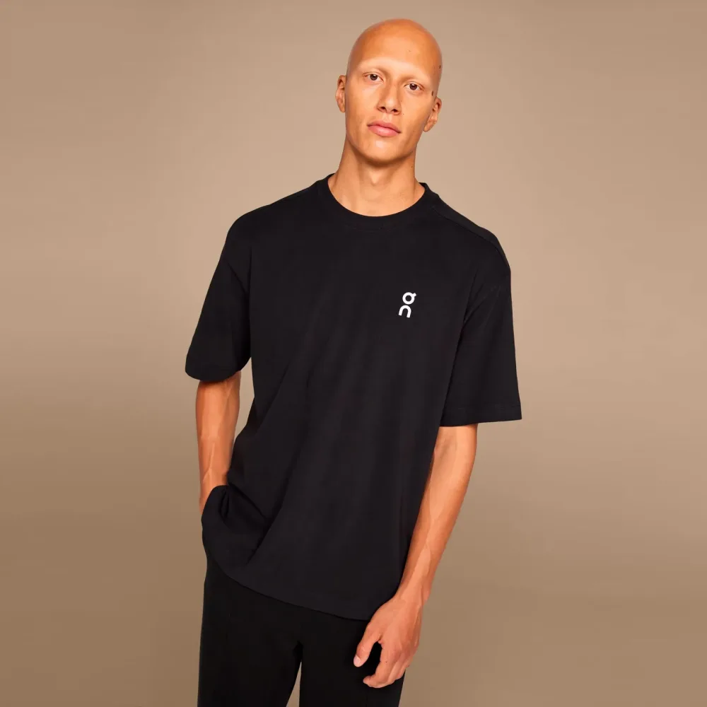 On Club- T-Shirt Herren - schwarz