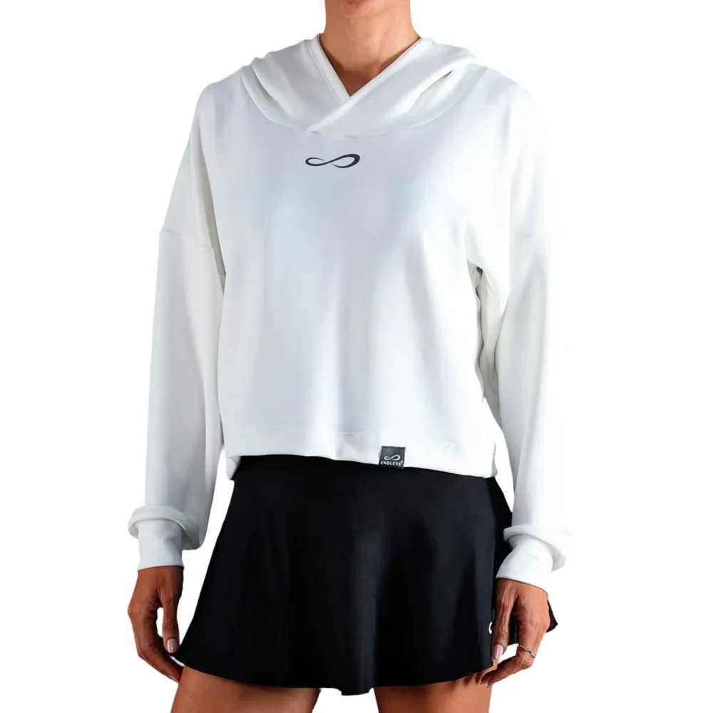 Endless Hypersoft Hoody Damen - weiß
