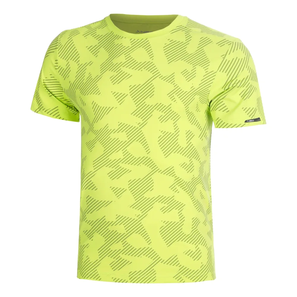NEO Feel the Vybe AOP Laufshirt Herren-limette