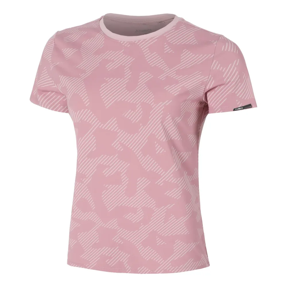 NEO Feel the Vybe AOP Laufshirt Damen-mauve