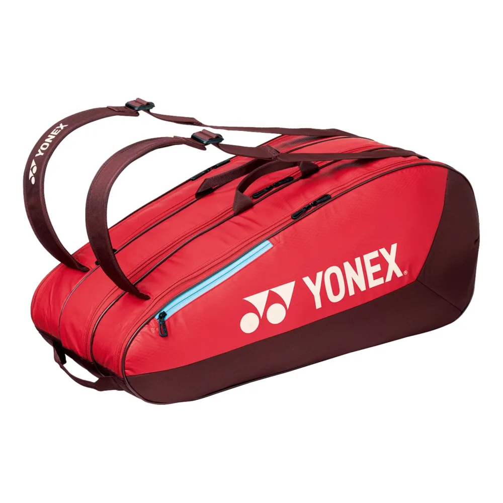 Yonex Team Raquet Bag Schlägertasche - rot, schwarz