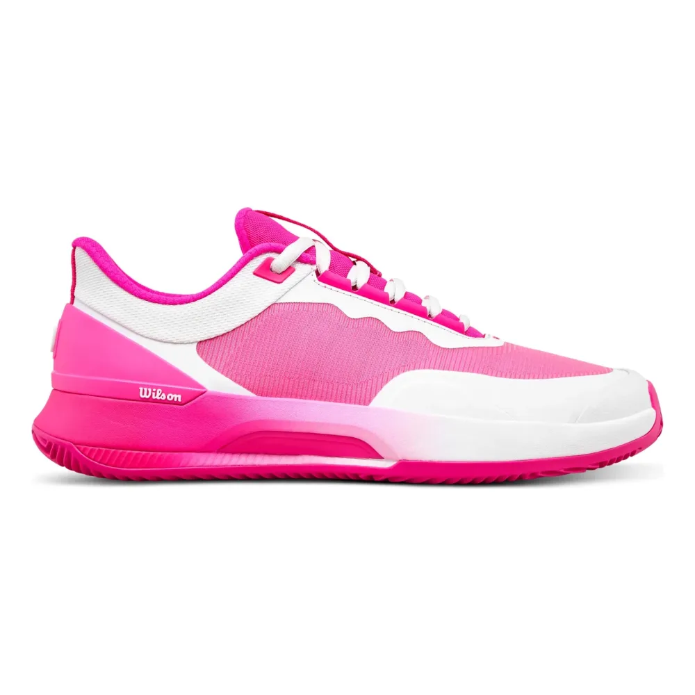 Wilson Intrigue Tour Clay Sandplatzschuh Damen - weiß, pink