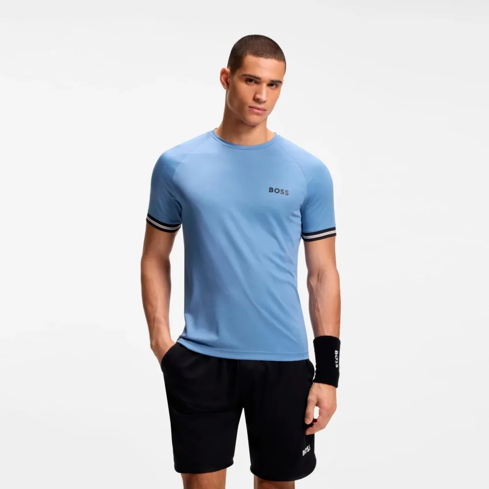BOSS Serve 2 T - Shirt Herren blaugrau