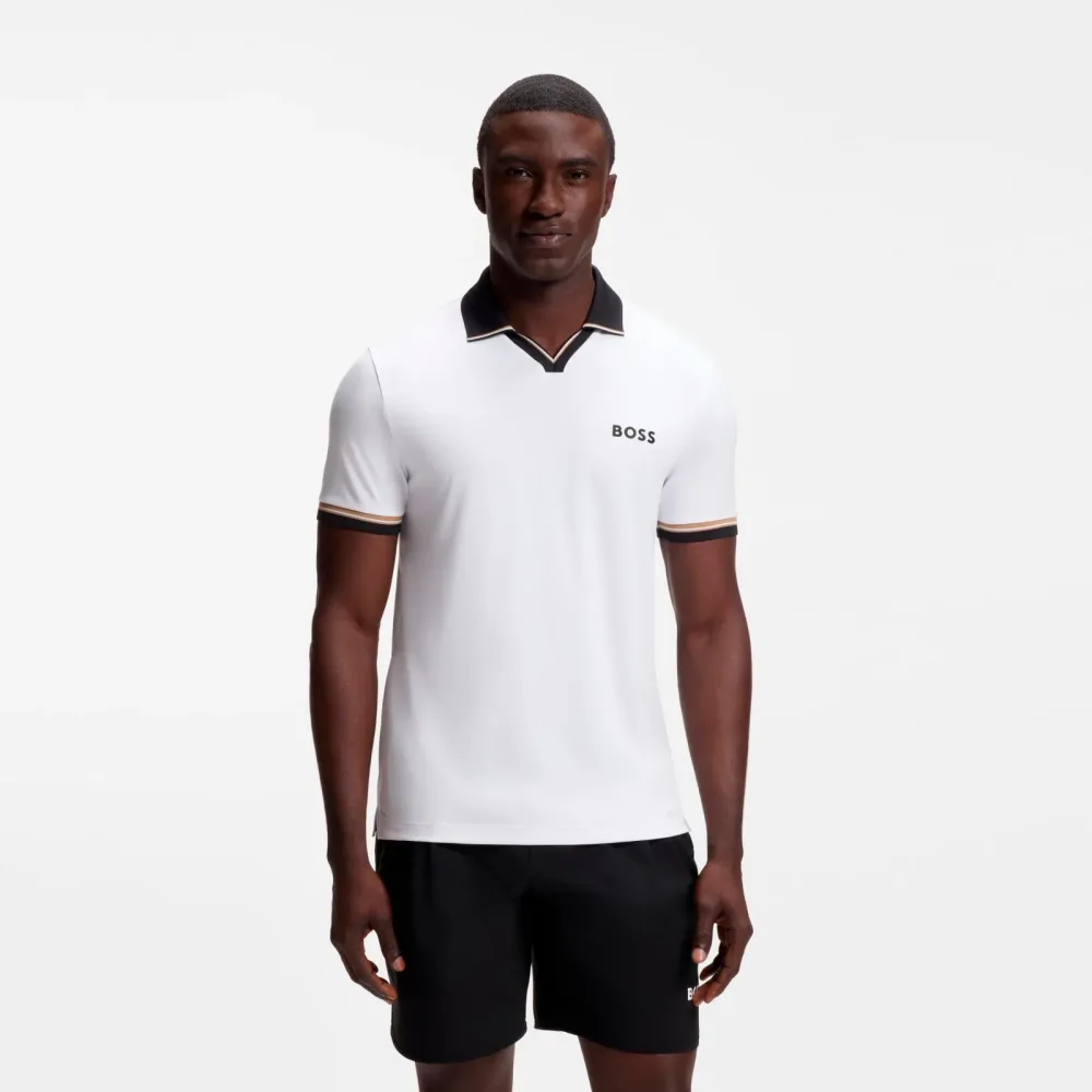 BOSS Serve 2 Polo Herren - weiß